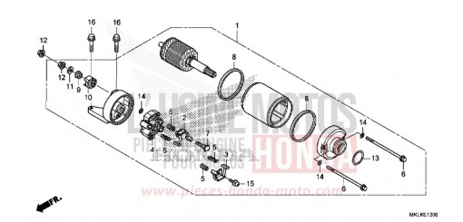 MOTORINO DI AVVIAMENTO NC750SAK di 2019